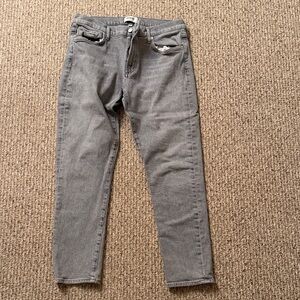 Agolde Light Gray Denim Jeans